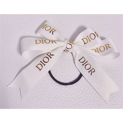 christian dior hair clip|christian dior ribbon.